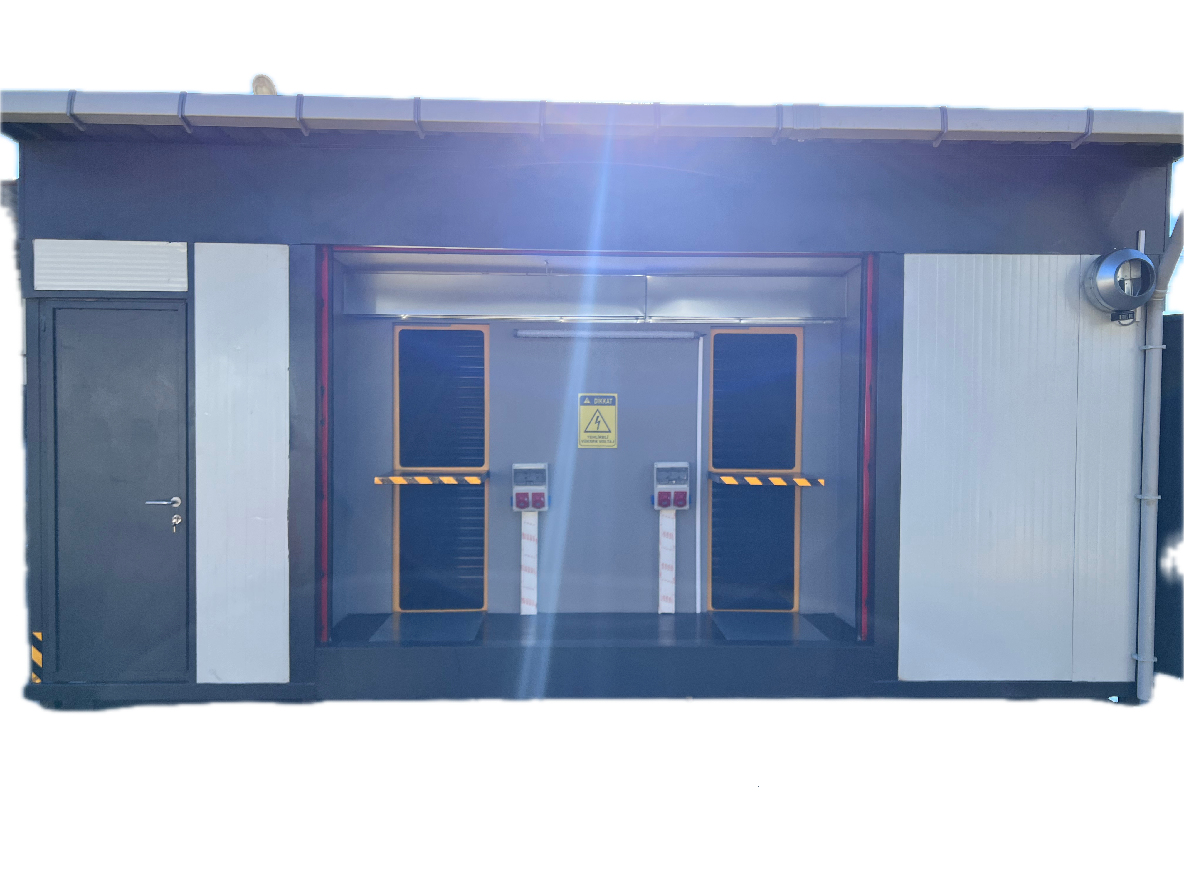 P-Box akü şarj istasyonu